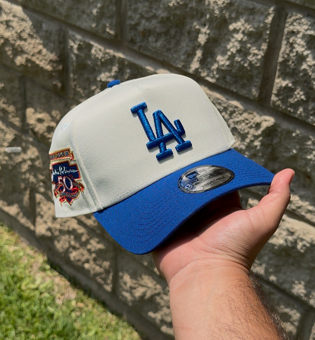 New Era 9Forty A-Frame LA Dodgers Jackie Robinson Anniversary